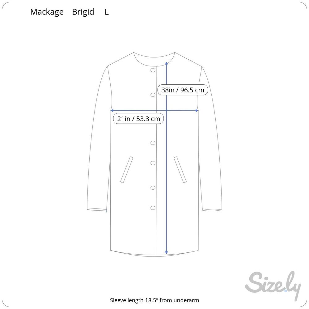 Mackage Brigid‎ Down Coat Knit Collar - Picture 2 of 7